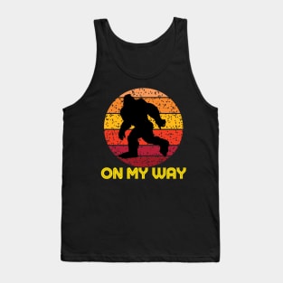 On My Way Bigfoot Tank Top